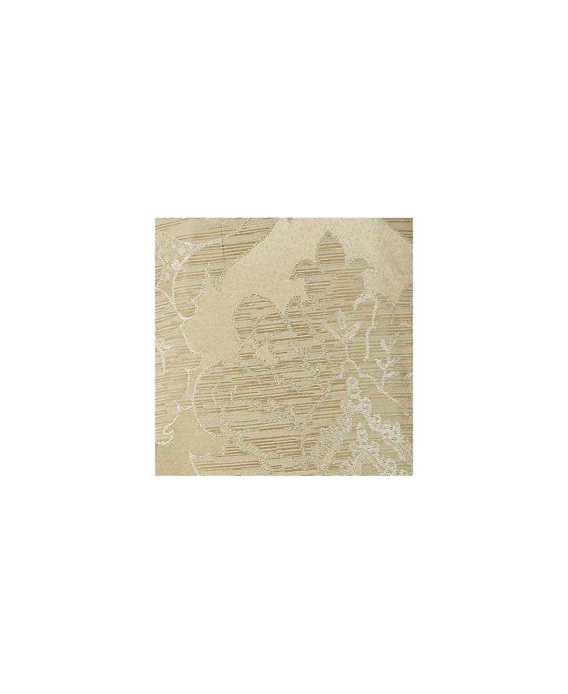 Springcrest Set of 2 Bell Print Lamp Brocade Large 10" Top x 17" Bottom x 11" High Spider Harp and Finial Fitting