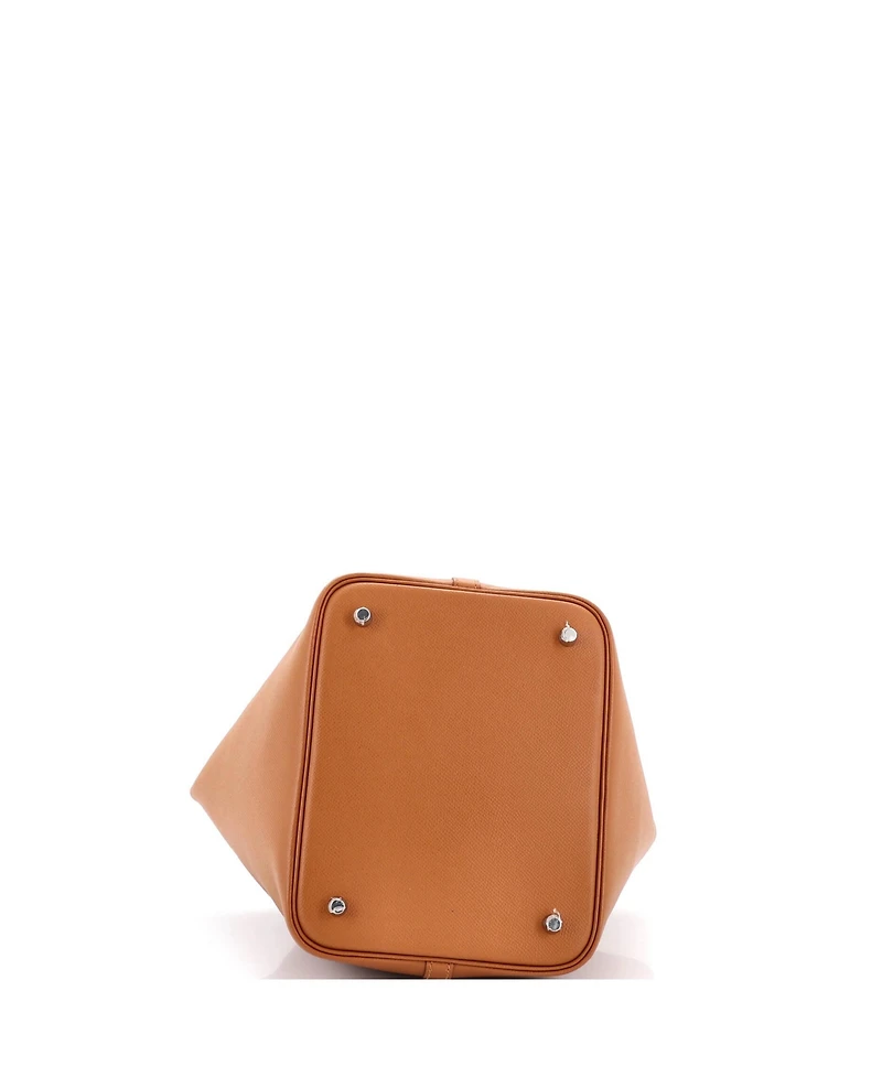 Pre-Owned HERMES Mm Picotin Lock Bag Tressage Epsom