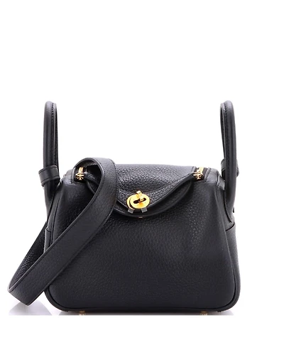 Pre-Owned HERMES Mini Lindy Bag Clemence