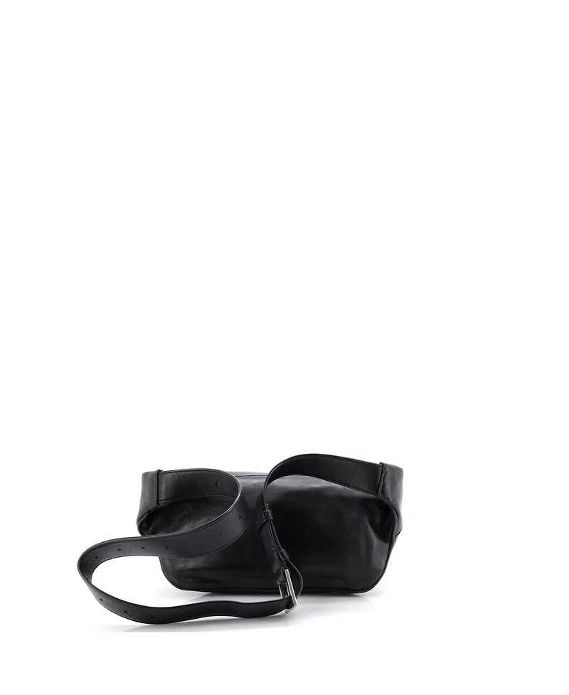 Pre-Owned Saint Laurent Classic Monogram Belt Bag Leather