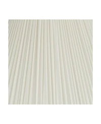 Springcrest Set of 2 Pleated Empire Lamp Shades Medium 7" Top x 16" Bottom x 11.25" High Spider with Harp and Finial Fitting