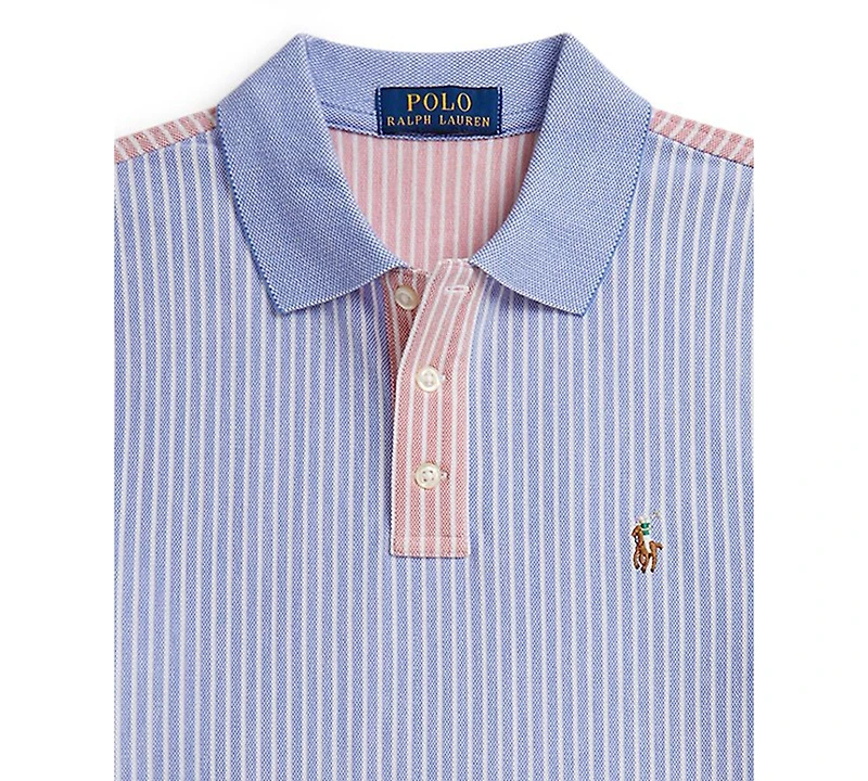 Polo Ralph Lauren Boys' 8-20 Striped Short-Sleeve Shirt