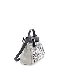 Pre-Owned HERMES 31 Herbag Zip Pegase Pop Toile and Leather