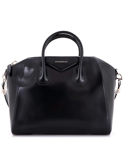 Pre-Owned Givenchy Medium Antigona Bag Glazed Leather