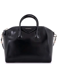 Pre-Owned Givenchy Medium Antigona Bag Glazed Leather