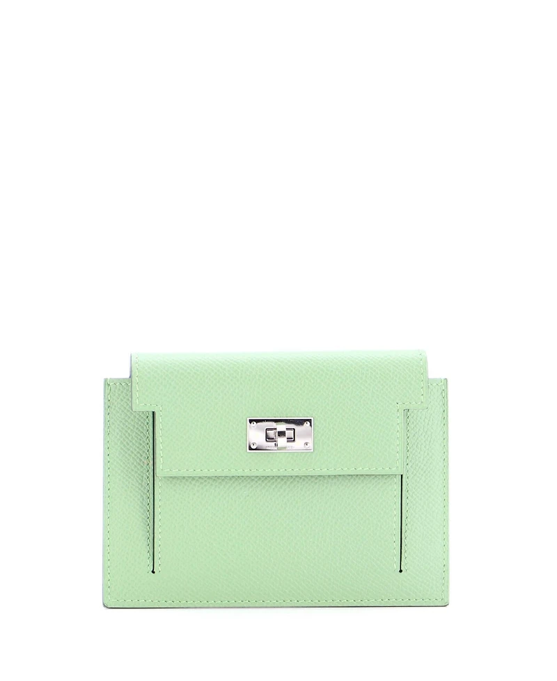 Pre-Owned Hermes Kelly Pocket Compact Wallet Epsom