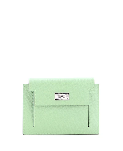 Pre-Owned Hermes Kelly Pocket Compact Wallet Epsom