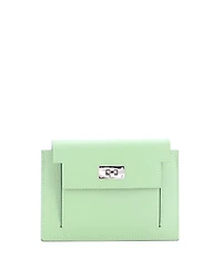 Pre-Owned Hermes Kelly Pocket Compact Wallet Epsom