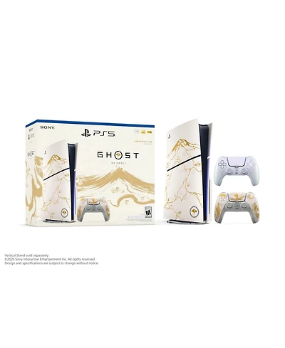 PlayStation PS5 Console Ghost of Yotei Gold Le Bundle + DualSense Chroma Pearl New