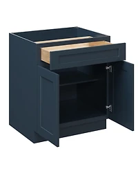 Boyel living 30" Single Base Cabinet with Full Overlay Hdf Door and Dovetail Drawer