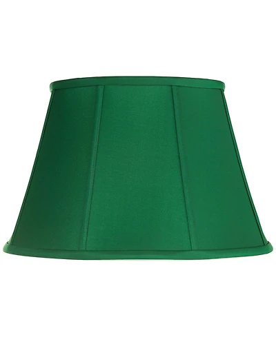 Springcrest 11" Top x 17" Bottom x 11" High x 11" Slant Lamp Shade Replacement Large Drum Empire Spider Harp Finial