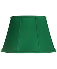 Springcrest 11" Top x 17" Bottom x 11" High x 11" Slant Lamp Shade Replacement Large Drum Empire Spider Harp Finial
