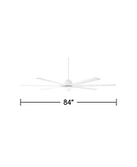 Casa Vieja 84" Airbender Led Ceiling Fan with Remote