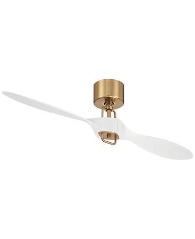 Casa Vieja 56" Longbow Brass Indoor/Outdoor Ceiling Fan