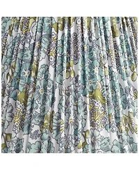 Springcrest 3 1/2" Top x " Bottom x 5" High x 5" Slant Print Lamp Shade Replacement Set of Pleated Clip On Candelabra