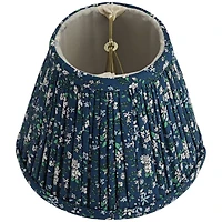 Springcrest 3 1/2" Top x " Bottom x 5" High x 5" Slant Print Lamp Shade Replacement Set of Floral Clip On Candelabra