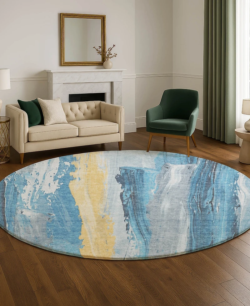 Addison Mayfield AMF1845 8' x 8' Round Area Rug