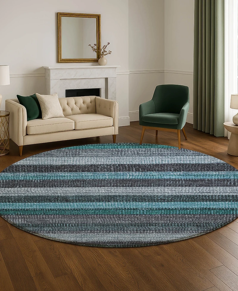 Addison Mayfield AMF1865 8' x 8' Round Area Rug