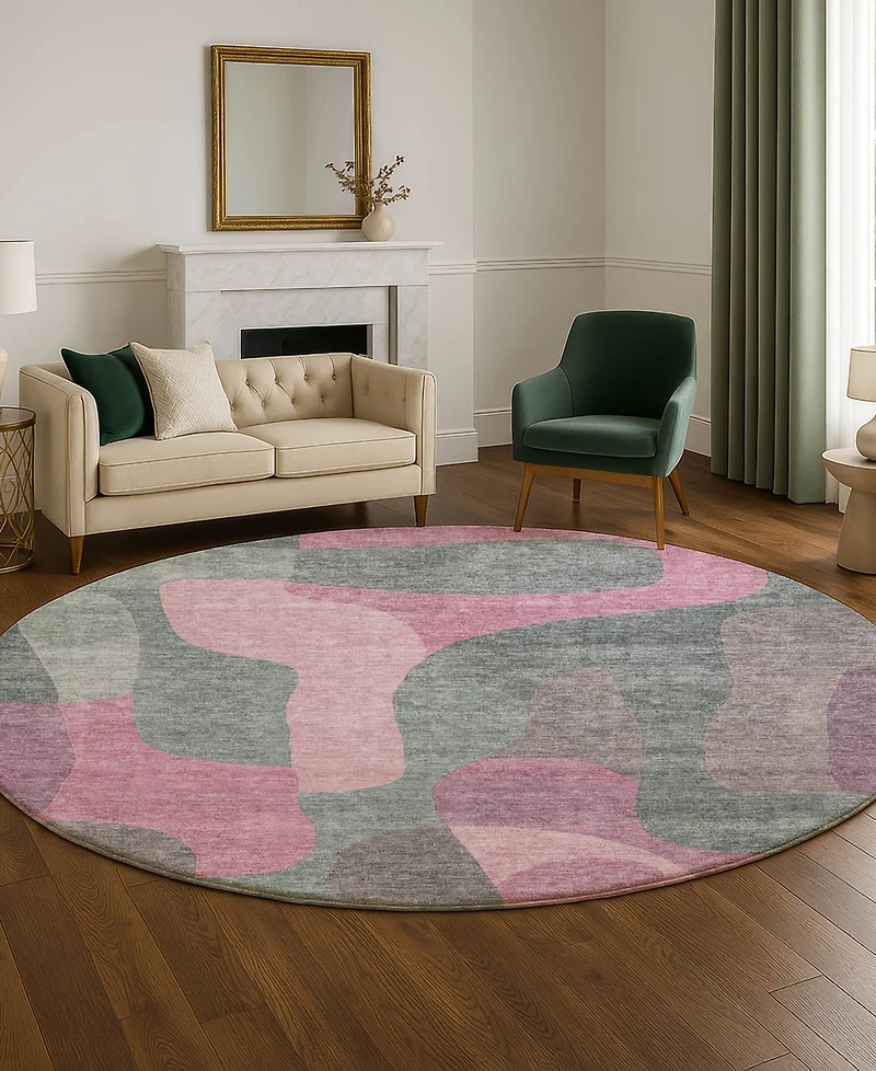 Addison Mayfield AMF1867 8' x 8' Round Area Rug