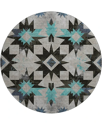 Addison Mayfield AMF1893 8' x 8' Round Area Rug