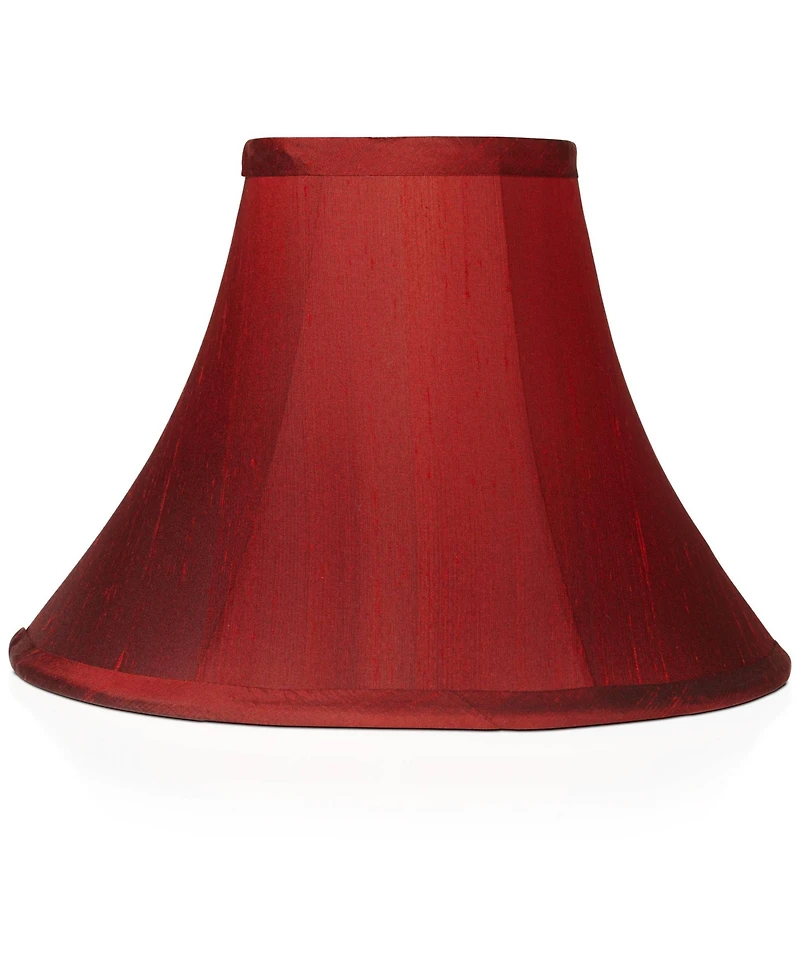 Springcrest Collection Set of 2 Bell Lamp Shades Small 5" Top x 12" Bottom x 9" Slant x 8.5" High Spider Replacement Harp and Finial Fitting