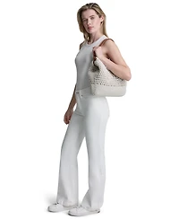 Dkny Paula Polyester Medium Tote Handbag