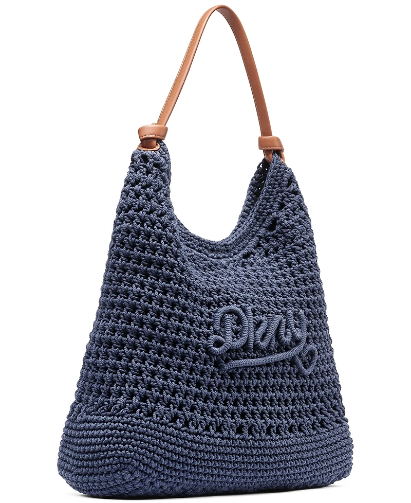 Dkny Paula Polyester Extra-Large Hobo Handbag