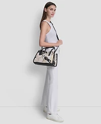 Dkny Josie Polyurethane Medium Adjustable Josie Satchel Handbag