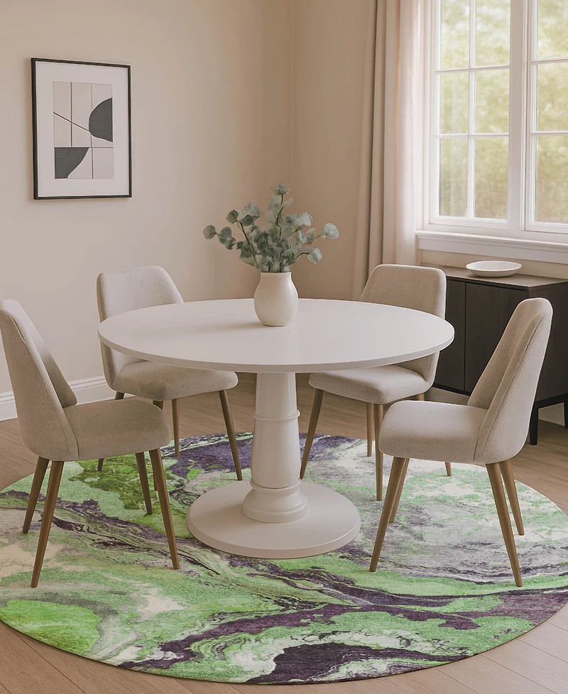 Addison Mayfield AMF1908 8' x 8' Round Area Rug