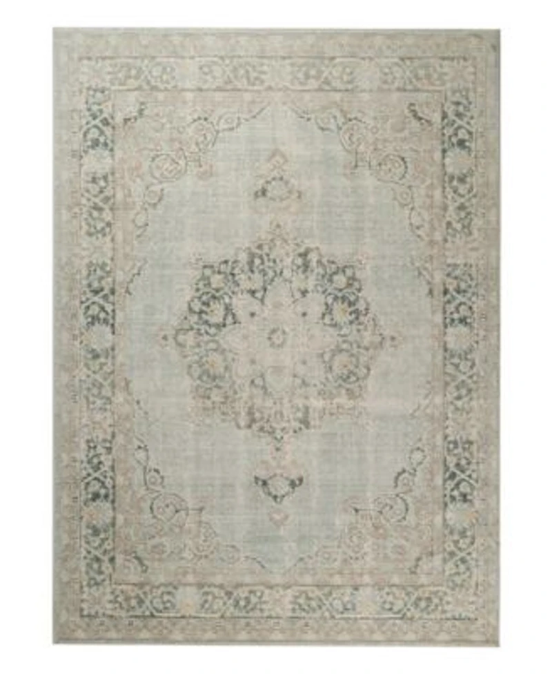 Amer Rugs Century Cen 21 Aqua Area Rug Collection