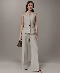 Donna Karan New York Women's Collarless Vest