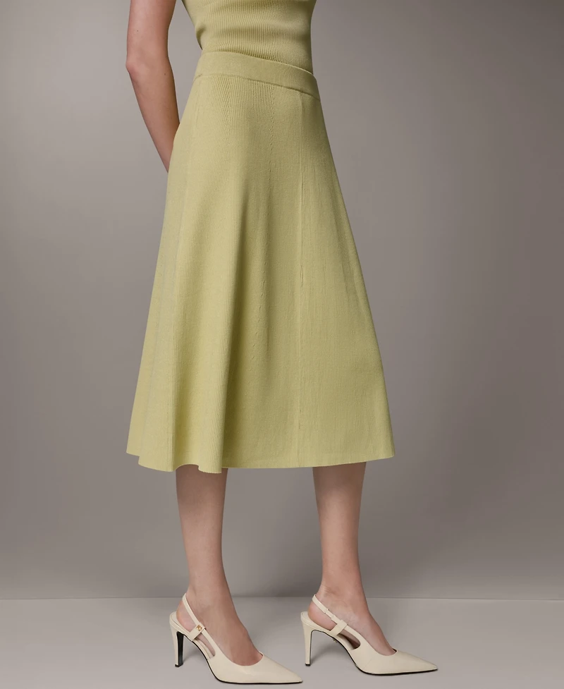Donna Karan New York Women's A-Line Midi Skirt