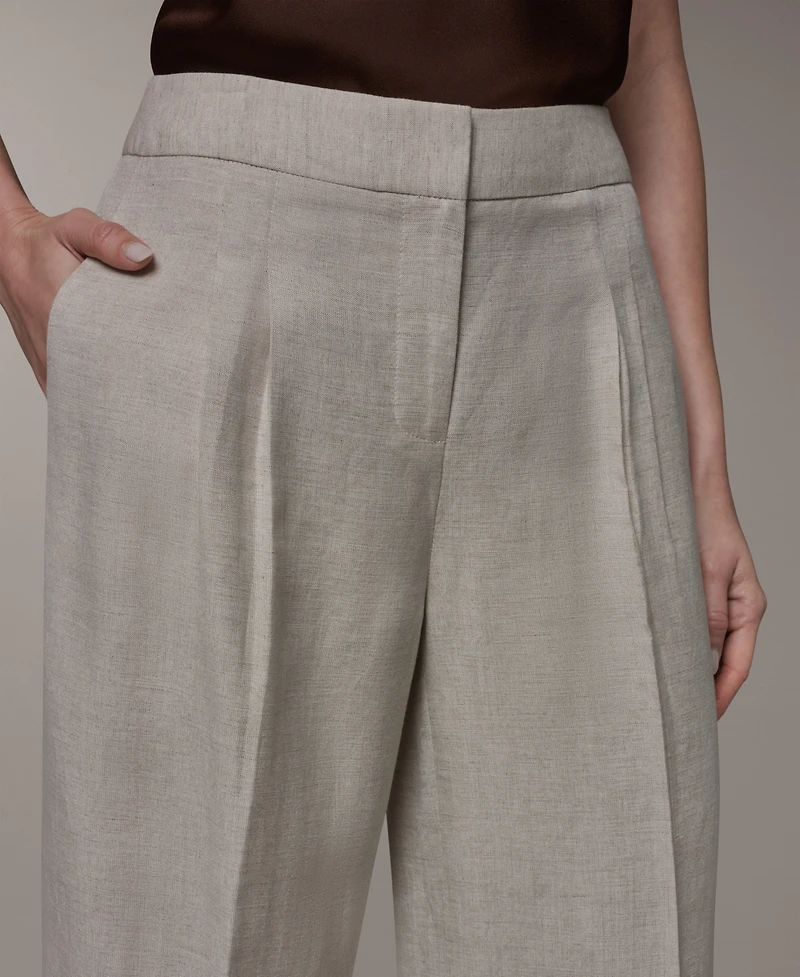 Donna Karan New York Women's High-Rise Pants