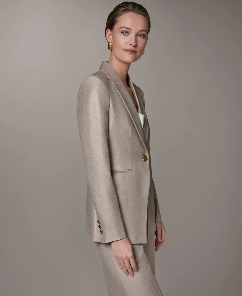 Donna Karan New York Women's Shawl Collar Jacket