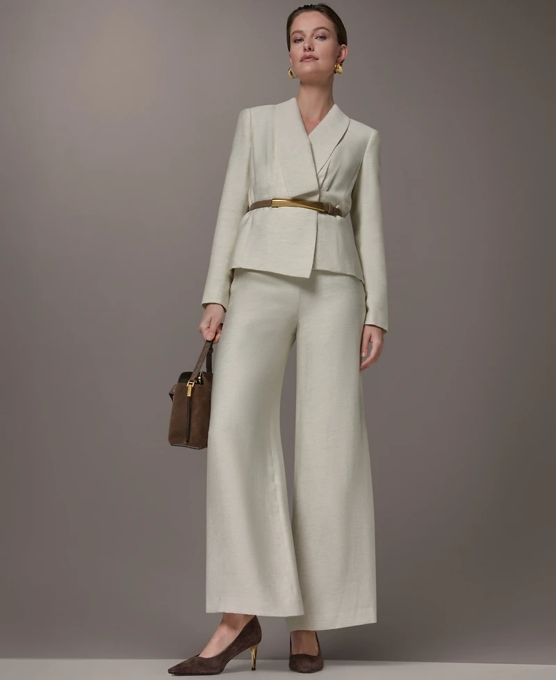 Donna Karan New York Women's Belted Cropped Jacket
