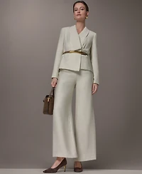 Donna Karan New York Women's Belted Cropped Jacket