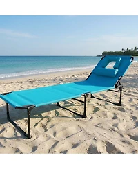 homfan Superior Patio Chair for Outdoor Spaces, Durable Garden Seating