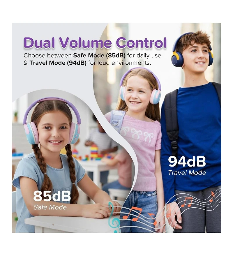 myFirst CareBuds Max - Wireless Headphones for Kids