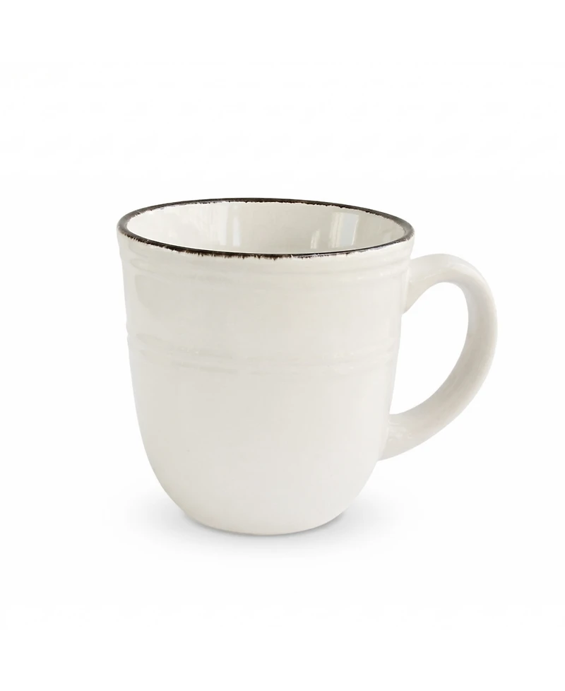 American Atelier Madelyn White 16 Pc Dinnerware Set