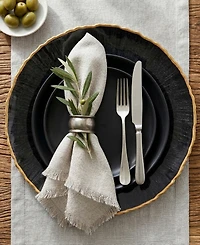 American Atelier Serveware Centro Glass Charger Plate