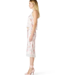 Steve Madden Women's Floral V-Neck Cami Top