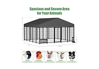 Aecojoy Heavy Duty Outdoor Dog Kennel