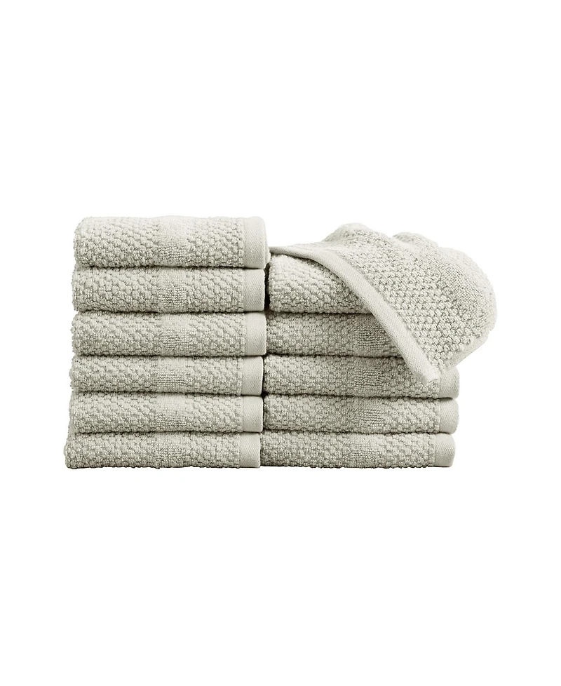 Linery and Co. 100% Cotton Quick Dry 12pk Washcloth Set