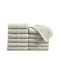 Linery and Co. 100% Cotton Quick Dry 12pk Washcloth Set