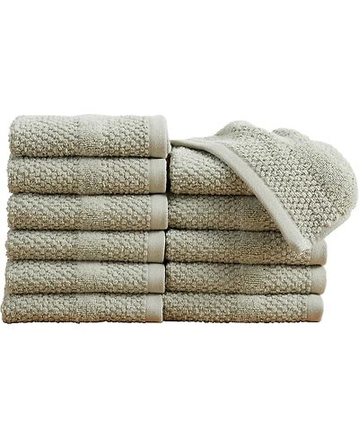 Linery and Co. 100% Cotton Quick Dry 12pk Washcloth Set