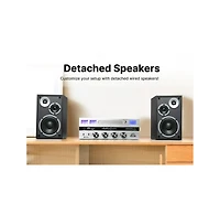 Victor Milwaukee 50 Watt Bluetooth Stereo System with Cd Player and Radio