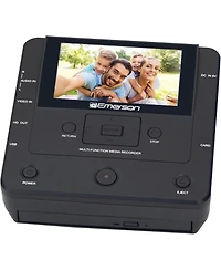 Emerson Emt-1200 Media Recorder with Lcd Screen to Record Videos, Music, and Photos from Phone to Dvd