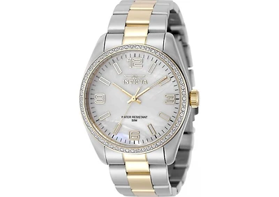 Invicta Women's 50090 Specialty Quartz PC21 White Dial Watch