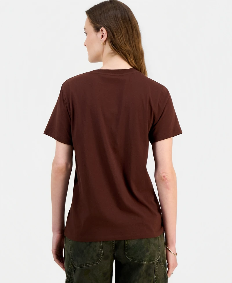 Grayson Threads, The Label Juniors' Snoopy Pastry Graphic-Print Tee