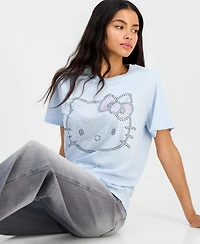 Grayson Threads, The Label Juniors' Hello Kitty Rhinestone Tee